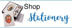 the shop stationery is open and ready for customers to see their favorite items on display