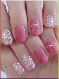 Ready to give your nails a Korean-inspired twist? Look no further than our collection of the best short pink nails! Short Pink Nails, Korean Nail Art, Valentine Nail Art, Nail Designs Valentines, Pink Nail Art, Her Nails, Cute Gel Nails, Pink Nail Designs