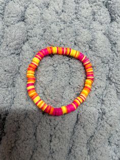 The best sunset you will ever see I hope you like it Cool Clay Bead Bracelet Ideas, Best Sunset, Beads Bracelet Design, Clay Beads, Diy Bracelets, Bracelet Designs, Cute Jewelry, Jewelry Bracelets, Beaded Bracelets