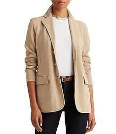 Women's Jackets & Blazers | Dillard's Women's Coats And Jackets, Knit Blazer, Women's Jackets, Coats And Jackets, Women's Coats & Jackets, Women's Coats, Dillard's, Cotton Knit, Cotton Sweater