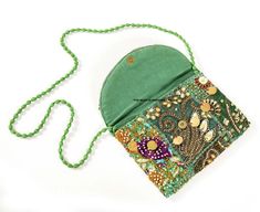 Vintage Patchwork Embroidered Clutch Bag Women's Cocktail Party Sequins Purse | eBay Festive Green Celebration Bag, Bohemian Green Embellished Bag, Green Embellished Bohemian Bags, Traditional Green Embellished Bag, Traditional Embellished Green Bag, Traditional Green Embellished Bags, Traditional Green Beaded Bag, Traditional Green Beaded Bags, Green Festival Party Bag