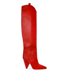 Boots Glory red leather Woman – Identità Shoes Colored Boots, Cute Shoes Heels, Pump Sandals, Lace Boots, Leather Interior, Cute Shoes, Red Leather, Soft Leather, Heeled Boots