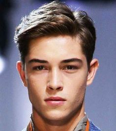 Diamond Face Haircut, Young Mens Hairstyles, Diamond Face Hairstyle, Mens Hairstyles With Beard, Textured Haircut, Side Part Hairstyles, Asian Men Hairstyle