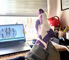 Home office tax deduction? . . #homeoffice #sockgamestrong #taxseason #businesscasual #funsocks #conversationsocks #purple #geometric #stylish #workfromhome #relaxed #saturday #sockslover #menssocks #April Shoes Teen, Patterned Socks, Colorful Socks, Mens Socks, Ugg Boots, Business Casual, Cream Color