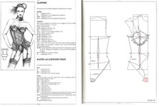 Corset Bodysuit Pattern, Sunburst Pattern, Corset Pattern, Basic Pattern