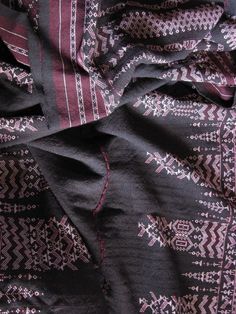 the black and pink fabric is very soft