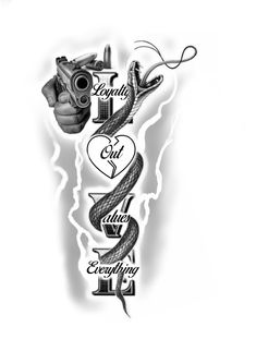 Selvees Design Tattoo, Add Tattoo Ideas, Leg Tattoos For Guys Ideas, Tattoo Designs Drawings Sketches Ideas Men, Half Sleeve Tattoos For Men Stencil, Built Different Tattoo, Tattoo Ideas Female Gangsta, Heartless Tattoo Stencil, I’m Loving Memory Tattoo