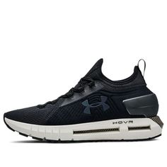 Under Armour Womens WMNS HOVR Phantom SE '' Black/Tetra Grey Marathon Running Shoes/Sneakers Soccer Trainer, Under Armour Logo, Limited Edition Sneakers, Marathon Running Shoes, Sneaker Release, Under Armour Shoes, Marathon Running, Running Shoes Sneakers, Sport Sneakers