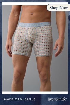 Stretchy cotton blend for comfort and retention/Soft anti-roll waistband/Functional fly/Comfortable, supportive contoured pouch/Flat cover stitching eliminates visible lines and excess bulk Functional Solid Color Anti-odor Boxer Briefs, Stretch Cotton Boxer Briefs Multi-pack, Casual Multicolor Multi-pack Boxer Briefs, Cotton Boxer Briefs Multi-pack, Short Style, Functional Midweight Multi-pack Boxer Briefs, White Jeans Men, Athletic Fit Jeans, Dream Jeans, Medium Wash Jeans