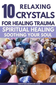 Crystals For Healing Trauma Emotional Healing Crystals, What Is Healing, Crystals For Healing, Holistic Therapy, Holistic Therapies, Crystals Stones, Meditation Crystals