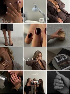 Nail Salon Content Ideas, Nail Tech Instagram Feed, Nail Content Ideas Instagram, Nail Artist Photoshoot, Nail Aesthetic Instagram