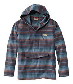 #LLBean: Men's Katahdin Performance Flannel Anorak. Xl Long Sleeve Cotton Windbreaker For Hiking, Cotton Long Sleeve Windbreaker For Hiking, Slimmer Waist, Wool Flannel, Men's Shirts, Mens Activewear, Ll Bean, L L Bean, Lightweight Jacket