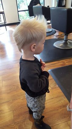 Toddler Mohawk, Boys Faux Hawk, Baby Mullet, Hawk Hairstyle, Faux Haircut, Boys Mohawk, Mullet Haircuts