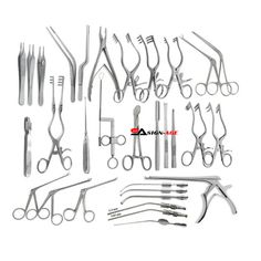 The Mastoid Ear Surgery Instruments Set is a comprehensive collection of precision tools designed for mastoidectomy and otologic procedures. Made from high-quality stainless steel, it ensures durability, reliability, and ease of sterilization for optimal performance in ENT surgeries. Surgical Tools