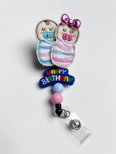 "mother baby nurse, Badge Reel, NICU badge reel, NICU nurse, nurse badge reel, nursing badge reel, medical badge reel, baby nurse, nurse gift This beaded badge reel is the perfect way to add some flair to your ID badge.  Perfect to use as a summer badge reel.  Makes a great gift for anyone in the medical field. This design is great hospital staff, including nurses, doctors, pharmacists, and even nursing and medical students, and teachers.  Or anyone who wears a badge. ** Optional Gift Wrapping * Novelty Personalized Pink Badge Reel, Novelty Pink Personalized Badge Reel, Personalized Pink Novelty Badge Reel, Pink Personalized Novelty Badge Reel, Personalized Pink Badge Holders For Gifts, Fun Pink Badge Holders For Gift, Personalized Pink Novelty Badge Holders, Fun Pink Badge Reel For Gift, Novelty Pink Badge Holder For Birthday