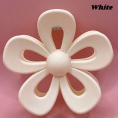 Flower Clip Nwt Color: White Flower Clip, Color White, Hair Accessories, Fast Delivery, Women Accessories, Flowers, Hair, Women Shopping, White