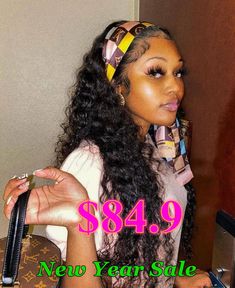 Cute Headband Hairstyles, Curly Hair Headband, Natural Hair Stylists, Curls For The Girls, Loose Waves Hair, Protective Hairstyles Braids, Headband Wigs