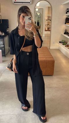 Summer Outfits Dresses, Stile Boho Chic, Europe Outfits, Outfits Dresses, Looks Black, Looks Chic, Mode Inspo