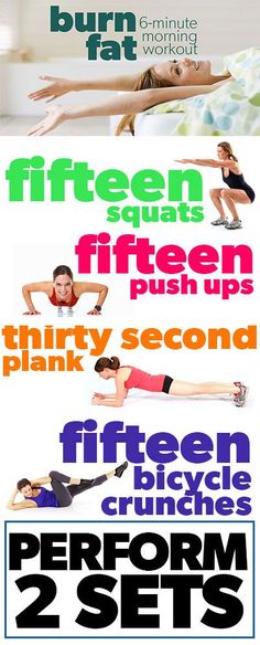 Burn Fat with this 6-minute morning workout infographic - do it before eating anything! Boost Stamina, Membakar Lemak Perut, Kangen Water, Extreme Workouts, Increase Energy, Alkaline Water, Diet Vegetarian, Energy Boost