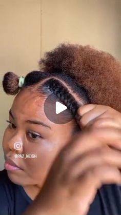 Low Afro Puff Ponytail, Twa Cornrows Short Hair, Natural Hair Styles Puff, 4c Hair With Bangs, Natural Hair Styles For Black Women Short Hairstyles, Natural Hairstyles For Black Women 4c Very Short Hair, Short Black Natural Hairstyles 4c Hair Protective Styles, Styling Short Afro Hair, Hairstyle For Afro Hair