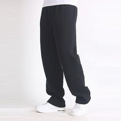 Season:Spring, Fall, Winter, Summer; Fabric:Cotton Blend; Gender:Men's; Style:Athleisure,Casual / Sporty; Elasticity:Micro-elastic; Occasion:Daily,Leisure Sports; Fit Type:Regular Fit; Function:Outdoor,Sports; Waistline:Mid Waist; Pattern:Solid Color,Plain; Design:Drawstring; Special Size:Plus Size; Pants Type:Sweatpants; Fly Type:Drawstring; Front page:FF; Hips:; Length:; Waist:; Pants Length:Full Length Fitted Sweatpants, Men Jogger, Sport Trousers, Cross Pants, Pants Trend, Thick Pants, Mens Trousers Casual, Basketball Pants, Man Pants