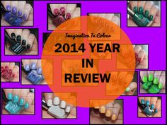 Imagination In Color blog:  Top 15 Nail Polishes of 2014 & Year Review Year Review, Halloween Wreath, I Know, Color