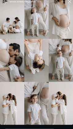 Maternity In Studio Photoshoot, Family Maternity Shoot Ideas Indoor, Pregnant Family Photoshoot Studio, Maternity Home Photoshoot Ideas, Indoor Maternity Family Photos, Maternity Photography Family Of 3 Studio, Family Portrait Studio Ideas, Minimalist Maternity Shoot Studio, Maternity With Daughter