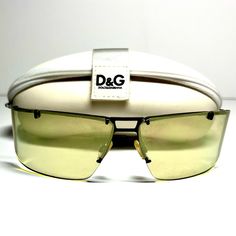 Men Dolce & Gabbana Sunglasses And Case $125 Good Condition Dolce Gabbana Sunglasses, Glasses Accessories, Black N Yellow, Dolce And Gabbana, Mens Accessories, Man Shop, Sunglasses, Yellow, Black