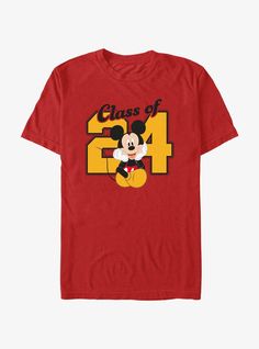 Lightweight 100% combed ring spun cottonWash cold; dry lowImportedListed in men's sizes Class Of 2024, Disney Mickey Mouse, Disney Mickey, Crop Tank, Hot Topic, Tops & Tees, Disney, Ring, T Shirt