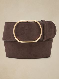 Faux Suede Belt | Banana Republic Factory Suede Belts Women, Trendy Brown Belt With Buckle Closure, Trendy Brown Belts With Buckle Closure, Trendy Adjustable Belt Buckles With Removable Belt, Outfits For Women Over 50, Camel Dress, Affordable Outfits, Style At A Certain Age, Deep Diving