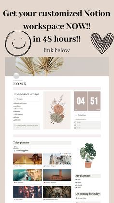 a 5 stars review seller on Fiverr is making a very beautiful Notion templates that really helped people organize their lives and business check her out!! Notion Template, Goals Planner, Travel Planner, Life Planner, Trip Planning, Work Space