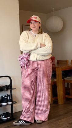 Gingham Pants Outfit, Breakup Messages, Grandpa Style, Flower Moon, Gingham Pants, Baddie Fits, Pants Outfit Casual, Outfits Dresses, Between Us