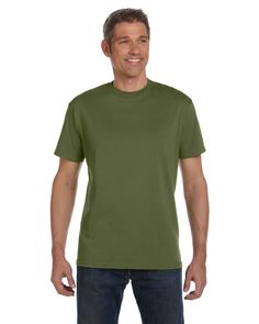 Men's 5.5 oz., 100% Organic Cotton Classic Short-Sleeve T-Shirt - OLIVE - M | econscious Men's Classic Short-Sleeve T-Shirt in Olive Size Medium | Organic Olive Green T Shirt, Green T Shirt, Trending Fashion, Cool Suits, Cotton Shorts, Custom Clothes, Men Short Sleeve, Short Sleeve Tee, Cotton Tshirt