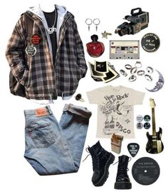 Grunge 80s Aesthetic, Rock Grunge Outfits, Mood Clothes, 80s Rock, 80s Aesthetic, Outfit Shoplook