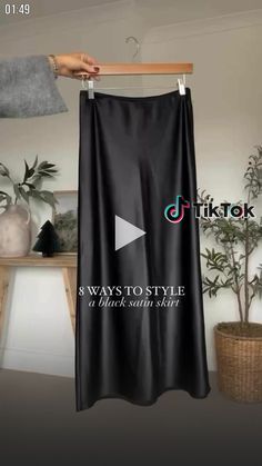 ++Watch @laura.byrnes latest video on LTK Creator for a masterclass in creating elegant and classy outfits with a black satin skirt. In this video...ura showcases various ways to wear a satin skirt...fering slip skirt outfit!! Elegant And Classy Outfits, Black Midi Skirt Outfit, Slip Skirt Outfit, Skirt Outfit Inspiration, Black Satin Skirt, Laura Byrnes, Classy Skirts