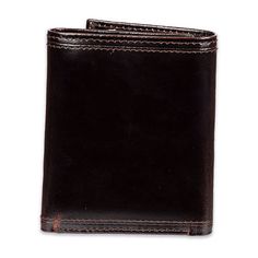 Keep your essentials safe and close at hand with Stafford's men's smooth leather trifold wallet. It has multiple slip pockets for your cards and cash, an ID window, and is designed with RFID-blocking protection technology.Wallet Type: TrifoldFeatures: Personalized, MonogrammableCard Capacity: 6 SlotsClosure Type: Fold OverPockets: 1 Id Window, 3 Inside Multi-Function PocketsMeasurements: 5.3 Width/InchesBase Material: 100% LeatherFabric Description: LeatherCare: Wipe CleanCountry of Origin: Impo Classic Trifold Wallet With Smooth Grain, Leather Trifold Wallet For Business, Classic Trifold Wallet For Business, Business Trifold Wallet With Rfid Blocking, Business Trifold Wallet With Coin Pocket, Classic Brown Trifold Wallet, Leather Trifold Wallet, Wristlet Wallet, Trifold Wallet