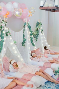 Bday Sleepover, Adult Slumber Party, Girls Sleepover Party, Sleepover Tents, Birthday Sleepover Ideas, Slumber Party Birthday