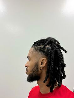 Male Loc Styles Medium, Medium Locs Hairstyles, Loc Styles Medium, Loc Styles For Men, Cornrow Hairstyles For Men, Hair Locks