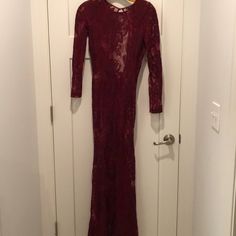 So I Am A Little Crazy I Have Two Of These, This Is An Extra Small No Slip, Was Bought New But No Tags Attached. Burgundy Lace, Foreign Exchange, For Love & Lemons, Lace Maxi, Lace Maxi Dress, For Love And Lemons, For Love, Colorful Dresses, Maxi Dress