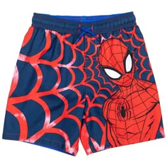 Come join Spidey and all the Marvel Comics superheroes on their exciting adventures! Dressed in this Spider-Man Rash Guard Swim Shirt & Swim Trunks Bathing Suit your kid will team up with the awesome web-slinging superhero to save the day. Your little hero will love to wear this cool and stylish short sleeve swim shirt top and cute and stylish swimming shorts bottoms featuring their favorite comic book character, the Amazing Spider-Man.