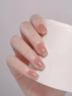 White Gel Nails, Gel Nail Tips, Pink Gel, Easy Nails, Manicure Diy, Shiny Nails, Jelly Nails, Nailed It, Manicure Y Pedicure