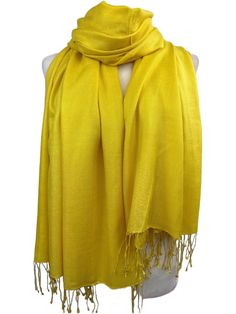 This is a light weight all season wool shawl. This versatile shawl can be used to dress up an outfit for a special evening, as wedding favors, travel wrap or as a neck scarf in the winter. Easy to carry anywhere, perfect for when you need it at a restaurant or at the office in air conditioning or a cool summer evening. Effortlessly give a dress a new look by simply adding this shawl. A must have when you travel! Measures 26"Wide x 74"Long COLOR MATCHING/ACURACY The color is very close however is Solid Color Pashmina Shawl, Solid Color Pashmina Shawl For Winter, Solid Pashmina Shawl For Winter, Pashmina Shawl For Winter, Formal Shawl, Travel Wrap, Silk Shawl, Yellow Mustard, Wool Shawl