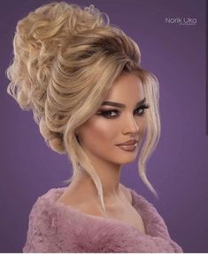 Big Blonde Hair, Evening Hairstyles, Looks Pinterest, Retro Hairstyles, Beautiful Long Hair, Hair Today