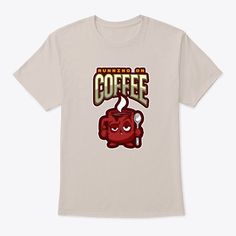 Running On Coffee Products from The Foodie Wardrobe | Teespring Running