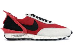 Buy and sell authentic Nike shoes on StockX including the Nike Daybreak Undercover University Red (W) and thousands of other sneakers with price data and release dates. Daybreak Nike, Nike Daybreak, Womens Red Shoes, Hot Sneakers, Nike Sneakers, Jordan Retro, Adidas Yeezy, Nike Free, Trading Cards