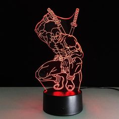 These Marvel themed 3D night lights are perfect for any fan! From afar, these awesome lamps look like a magical 3D projection of the iconic Marvel superheroes, but a closer inspection reveals their 3D impact with a bright LED light. The lamp is energy efficient, lasts up to 50,000 hours, and won't overheat. Dual chargi 3d Projection, 3d Night Light, Kids Bean Bags, Bean Bag Chair Kids, Cool Lamps, Playroom Furniture, 3d Illusion, Bright Led Lights, Step Lighting