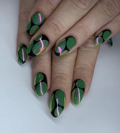 Emerald Nails, Cheetah Nails, Nails Only, Diy Nail Designs, Oval Nails, Dream Nails