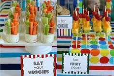 a table topped with lots of different types of veggies next to each other