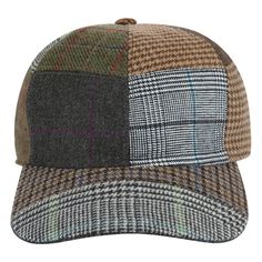 "Our Donegal Tweed Patch Baseball Cap has the history and tradition of Donegal Tweed woven into each piece of fabric. It's soft to the touch and has small specks of colour called \"flaws\" which aren't noticeable from a distance, but up close give the tweed a multi colour affect. Thus, no two pieces of tweed are the same. The Stunning Landscape of Donegal provides inspiration for the colour and texture, while originality is achieved through the blending of wool into unique yarns which are used t Tweed Cap With Herringbone Pattern, Adjustable Tweed Cap, Brown Tweed Hats With Herringbone Pattern, Brown Wool Visor Hat, Brown Tweed Hat For Fall, Brown Tweed Cap, Tweed Winter Cap, Brown Herringbone Pattern Hat For Fall, Plaid Cap For Fall