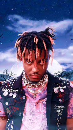 Arte de halloween do Álbum Legends Never Die de Juice WRLD Wallpaper Trap, Album Wallpaper, Never Die, Supreme Iphone Wallpaper, Sunset Canvas Painting, Rapper Wallpaper Iphone